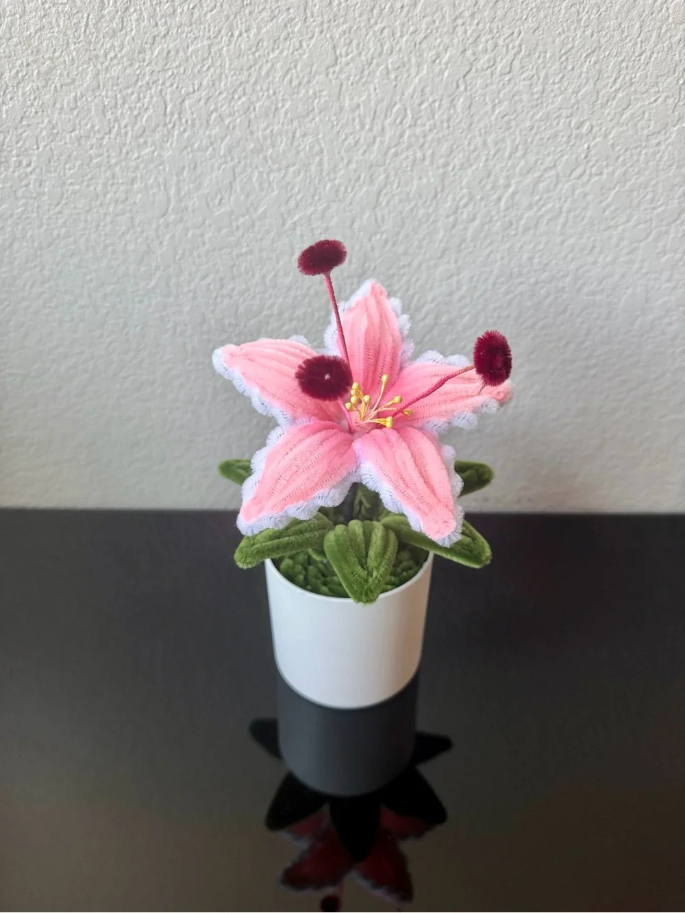 Handmade flower plant pot